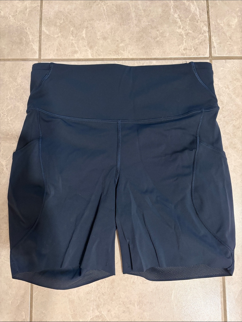 lululemon athletica Deep Navy High-Rise Performance Shorts